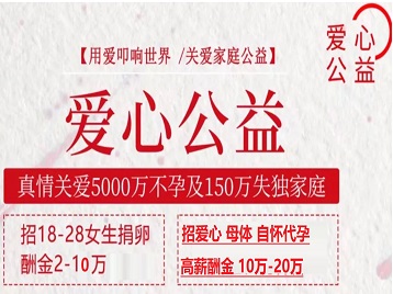 汝城捐卵助孕生子 爱心志愿者招募